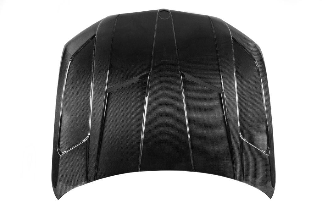 Капот V2 для BMW G05/F95 2019- гг. карбоновый (128047)