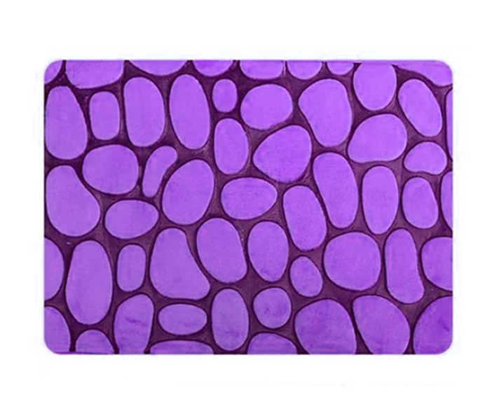 Коврик в ванную Hoz Камни 45x75 см Фиолетовый (MMS-R82470)