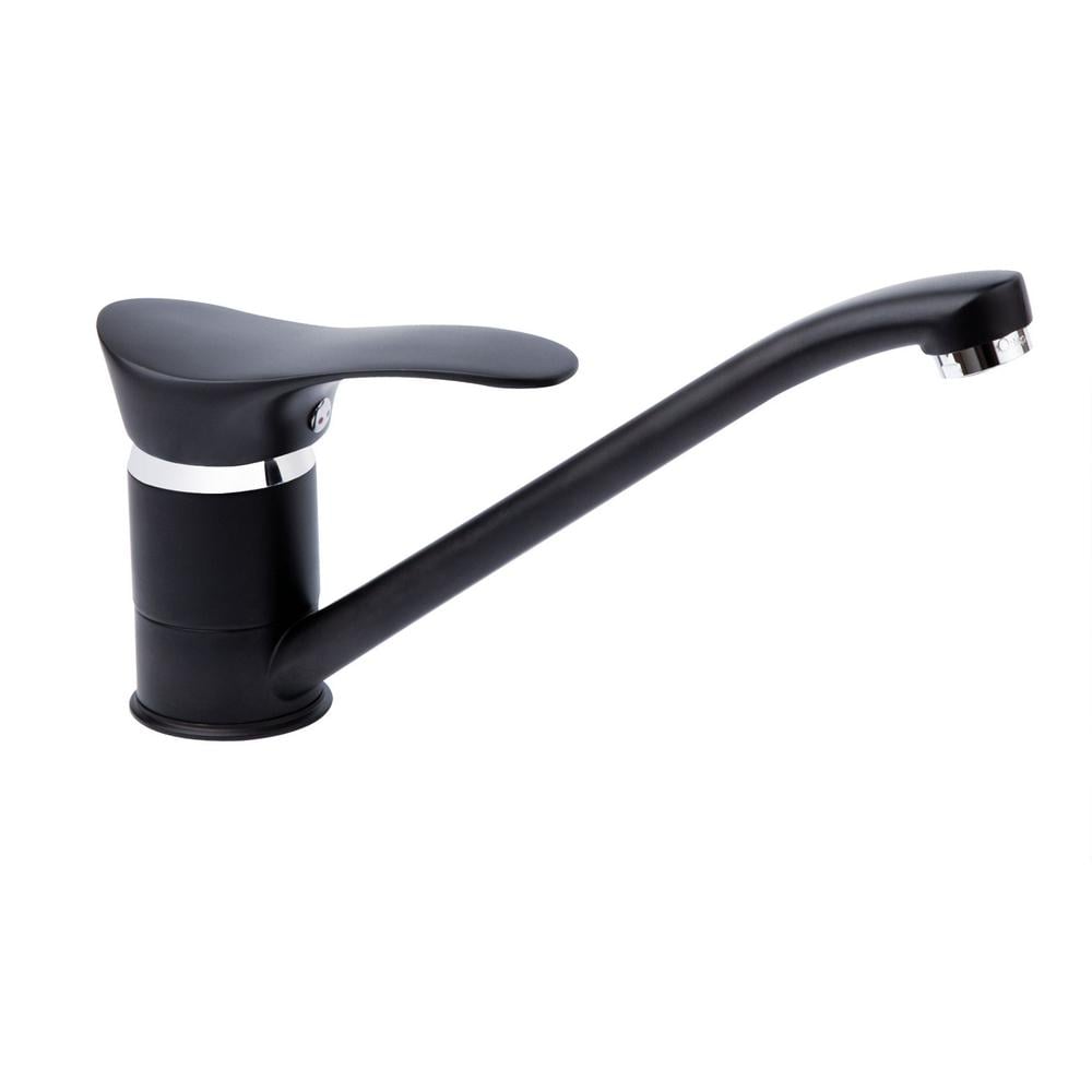 Смеситель для кухни Q-tap ERIS QTERIBLA002 однорычажный Черный (148521)