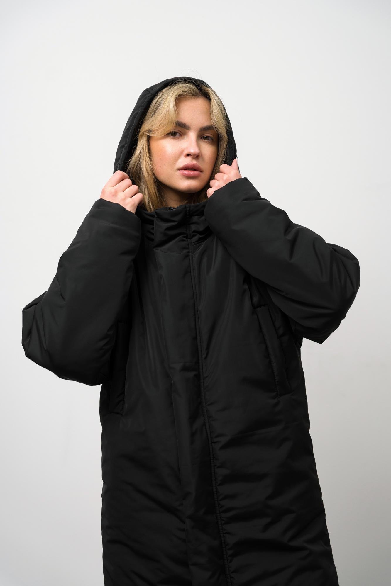 Куртка-парка зимова чоловіча Without Snowman подовжена 2XL/3XL Black (XXL 8056126 8056127) - фото 12 Куртка-парка зимова чоловіча Without Snowman подовжена 2XL/3XL Black (XXL 8056126 8056127) - фото 12