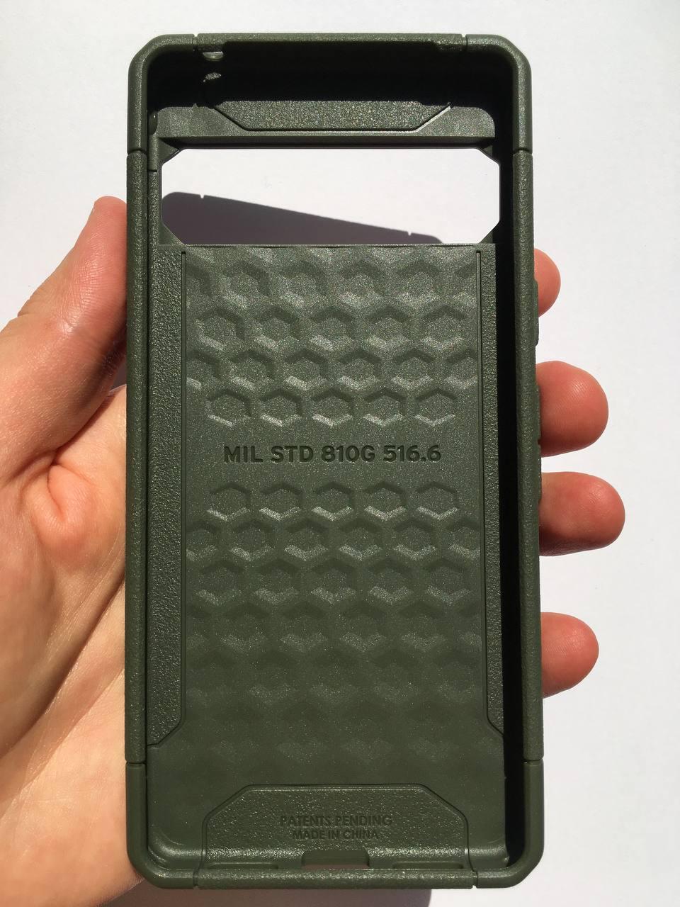 Чохол протиударний мілітарі UAG Scout 614001117272 для Google Pixel 7 (6.3") Olive Drab - фото 4