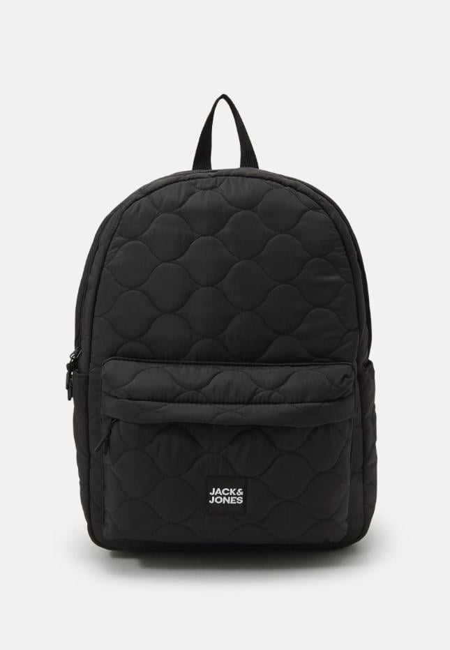 Міський рюкзак стьобаний Jack & Jones Чорний (105743856 - фото 1