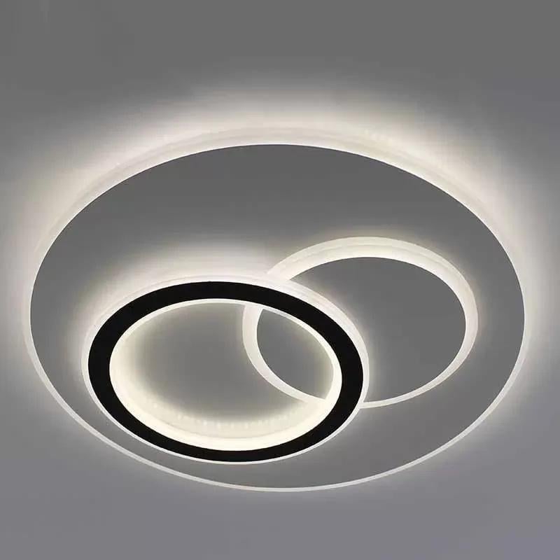 Люстра светодиодная ESLLSE UNIVERSE 80W R/On/Off 450x51/220V/IP20 Black/White (27712876)