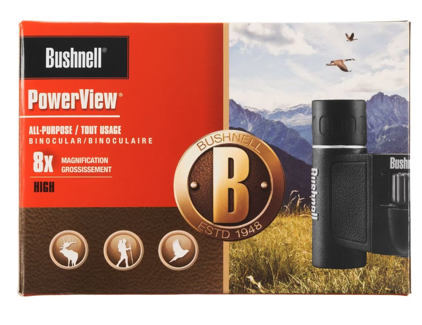 Бінокль військовий Bushnell PowerView 8x21 (132514) - фото 6