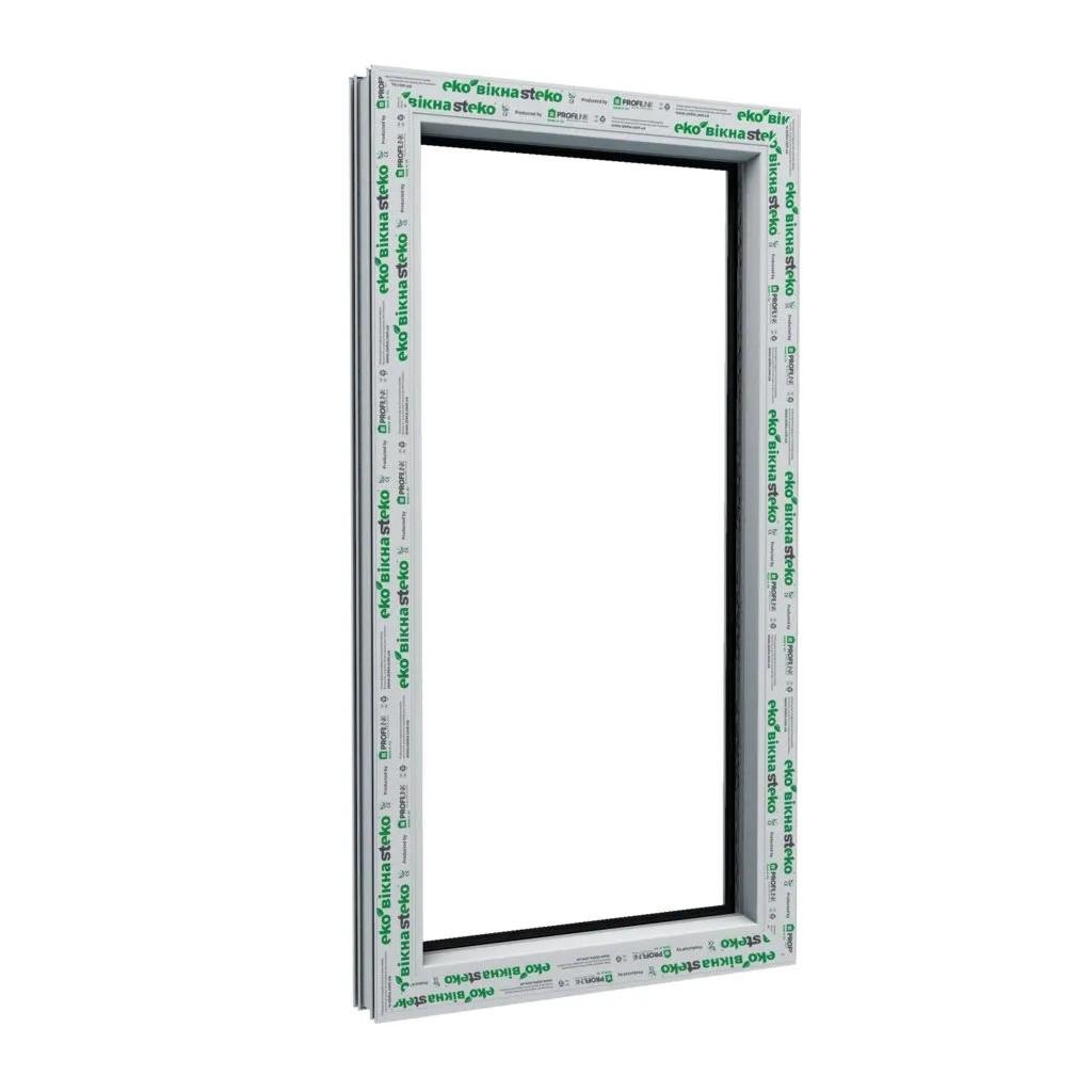 Окно пластиковое глухое двухкамерное Steko S500 60 1200x500 мм Белый (985456) Окно пластиковое глухое двухкамерное Steko S500 60 1200x500 мм Белый (985456)