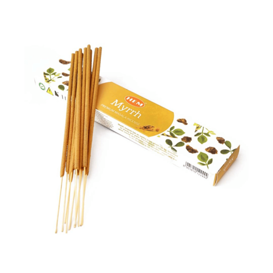 Аромапалочки Hem Myrrh Мирра 15 г (8901810122444)