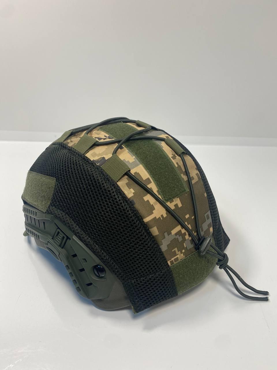 Кавер на шлем FAST XL Пиксель - фото 7 Кавер на шлем FAST XL Пиксель - фото 7