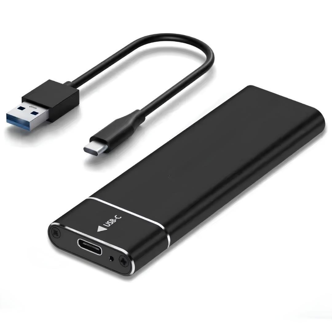 Карман внешний XON MemoryCase для M.2 NGFF SATA USB 3.1 Type-C Черный (XSC2C13NG1MG 4333)