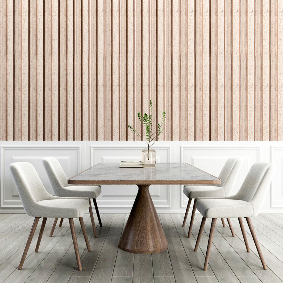 Рельс декоративный PS 2900х120х12 мм Кремовый мрамор с золотыми вкраплениями (SW-00001748) - фото 6