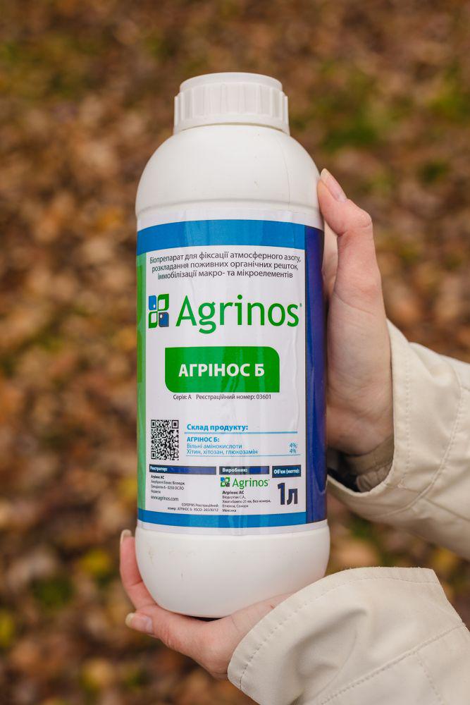 Биоудобрение антистрессант Agrinos Агринос Б 1 л (260774) - фото 4