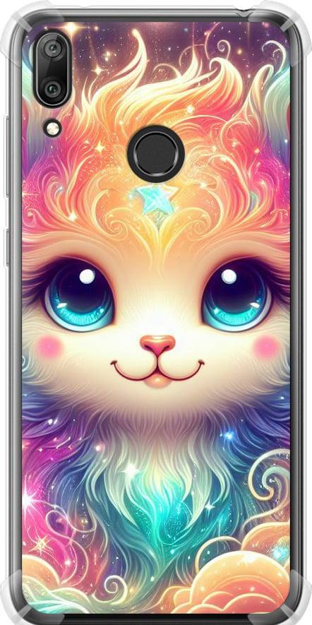 Чехол на Huawei Y7 2019 Сказочный котенок (5813sp-1638-42517)