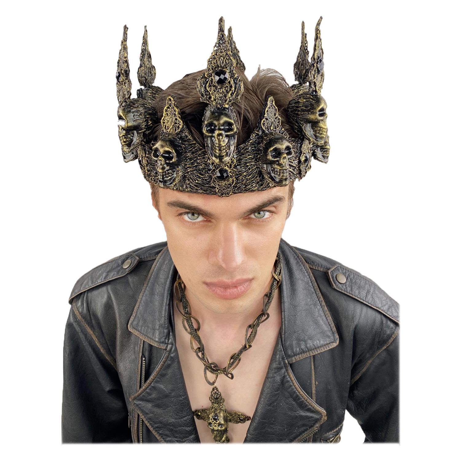 Корона Seta Decor Король Готлиб (23-596BLK-GL) Корона Seta Decor Король Готлиб (23-596BLK-GL)