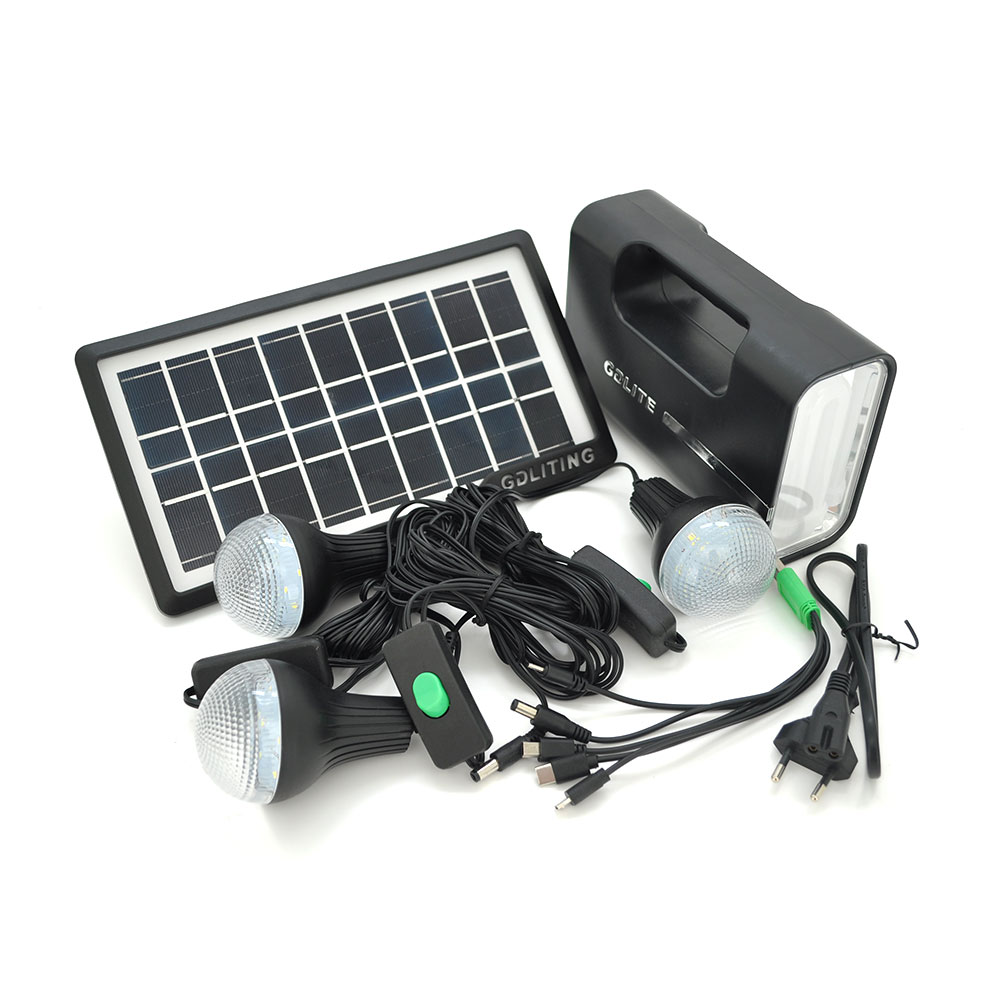 Переносний ліхтар Voltronic GD1 із сонячною панеллю 10000 mAh (26235)