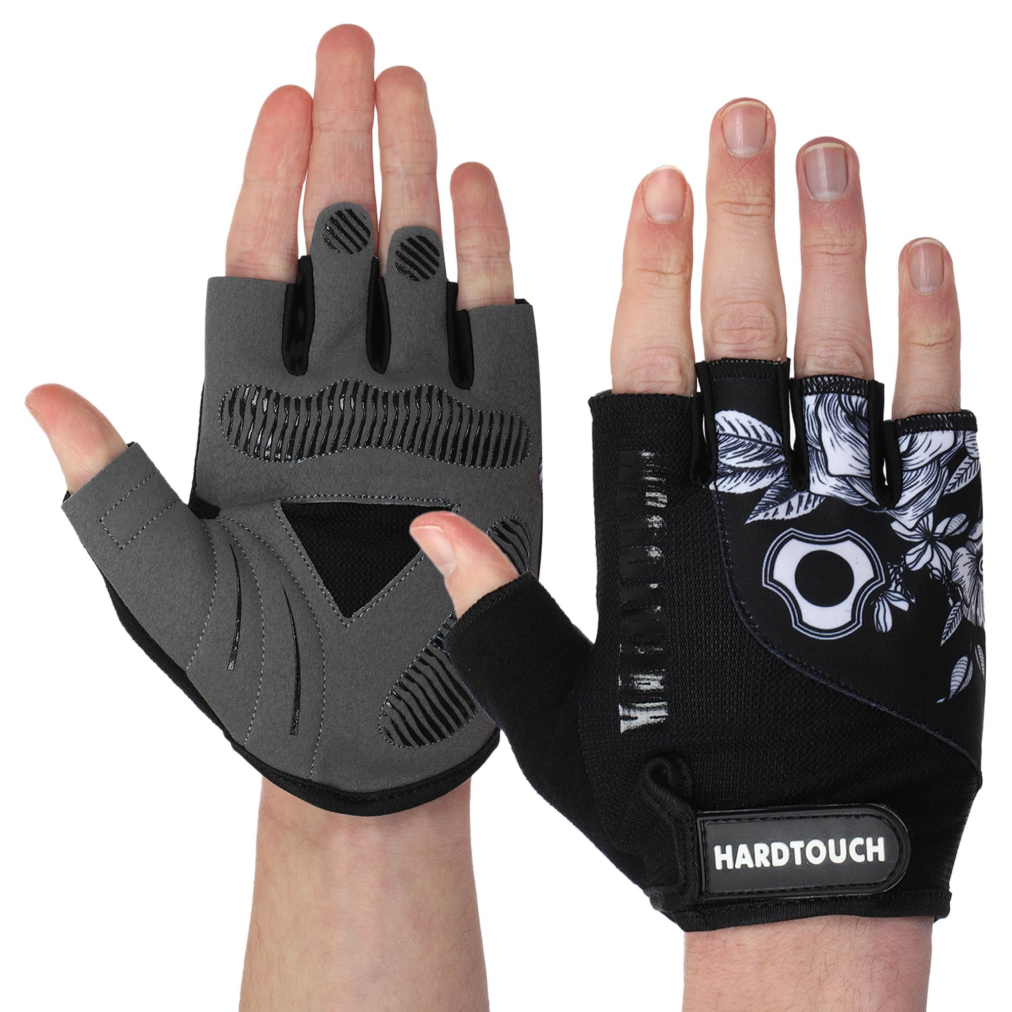 Перчатки для фитнеса и тренировок Hard Touch FG-9524 XL Черно-белый (660579d8603cfc2ebb486ab1)