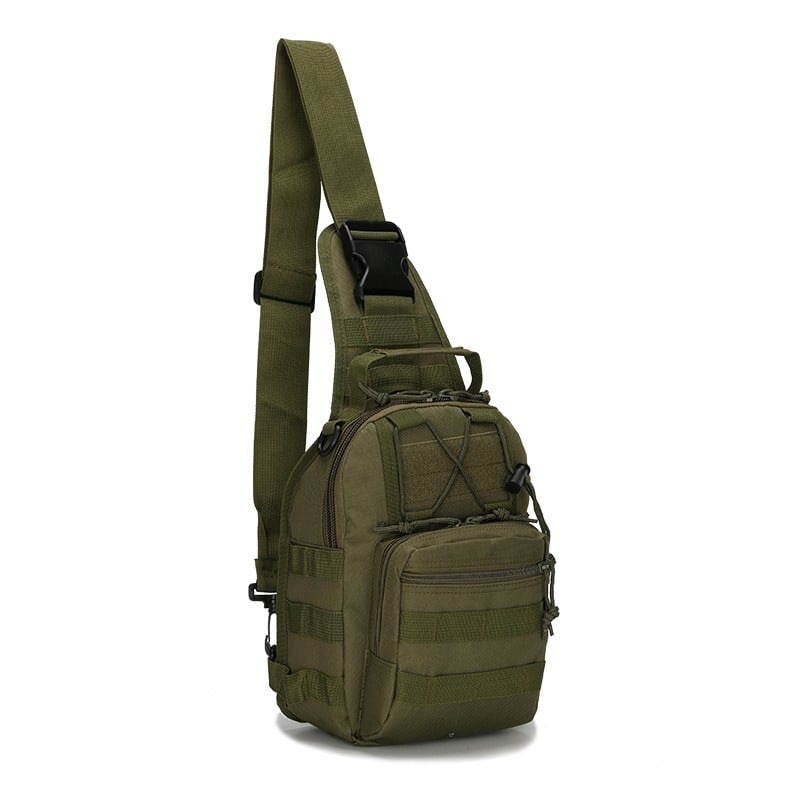 Рюкзак-сумка Штурмовой Armour Tactical М3 Oxford 600D с одной лямкой 5 л Олива