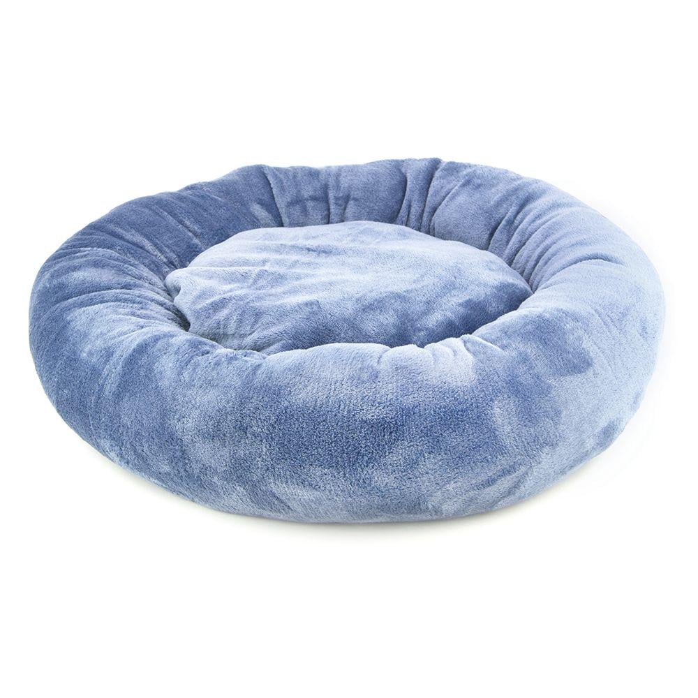 Лежак для собак круглый Комфорт 540х140 мм Голубой (A-009508)