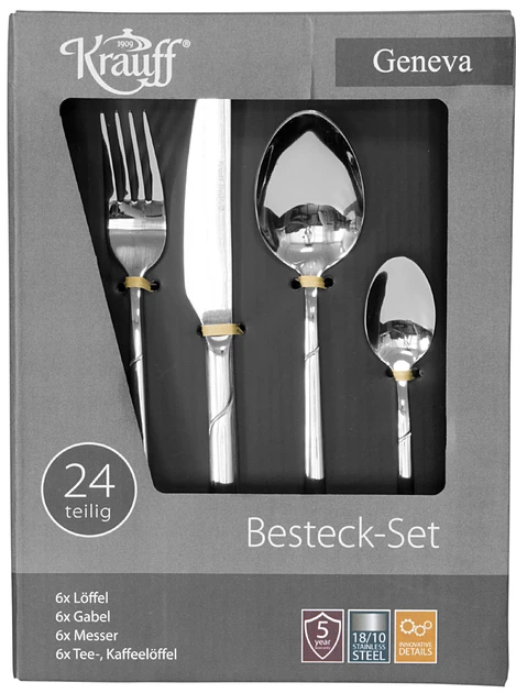 Набор столовых приборов Krauff 24 пр. (29-178-012)