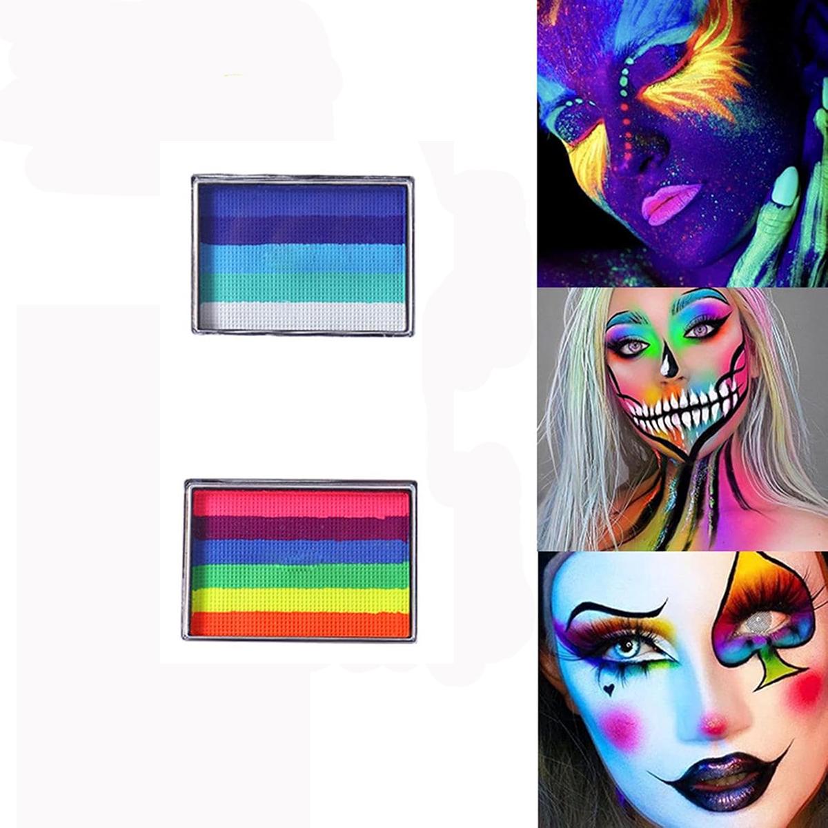 Аквагрим флуоресцентний Mekolor 5 кольорів (WN-5-MK-8601) - фото 8