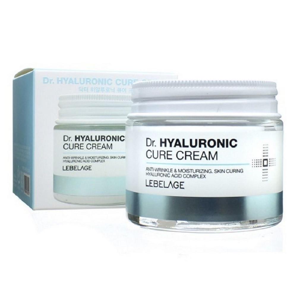 Крем для лица увлажняющий Lebelage Dr. Hyaluronic Cure Cream с гиалуроновой кислотой 70 мл (8809445616027)