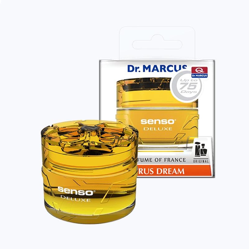 Ароматизатор Dr. Marcus Senso Deluxe Citrus Dream банка с гелем под сиденье (029680)