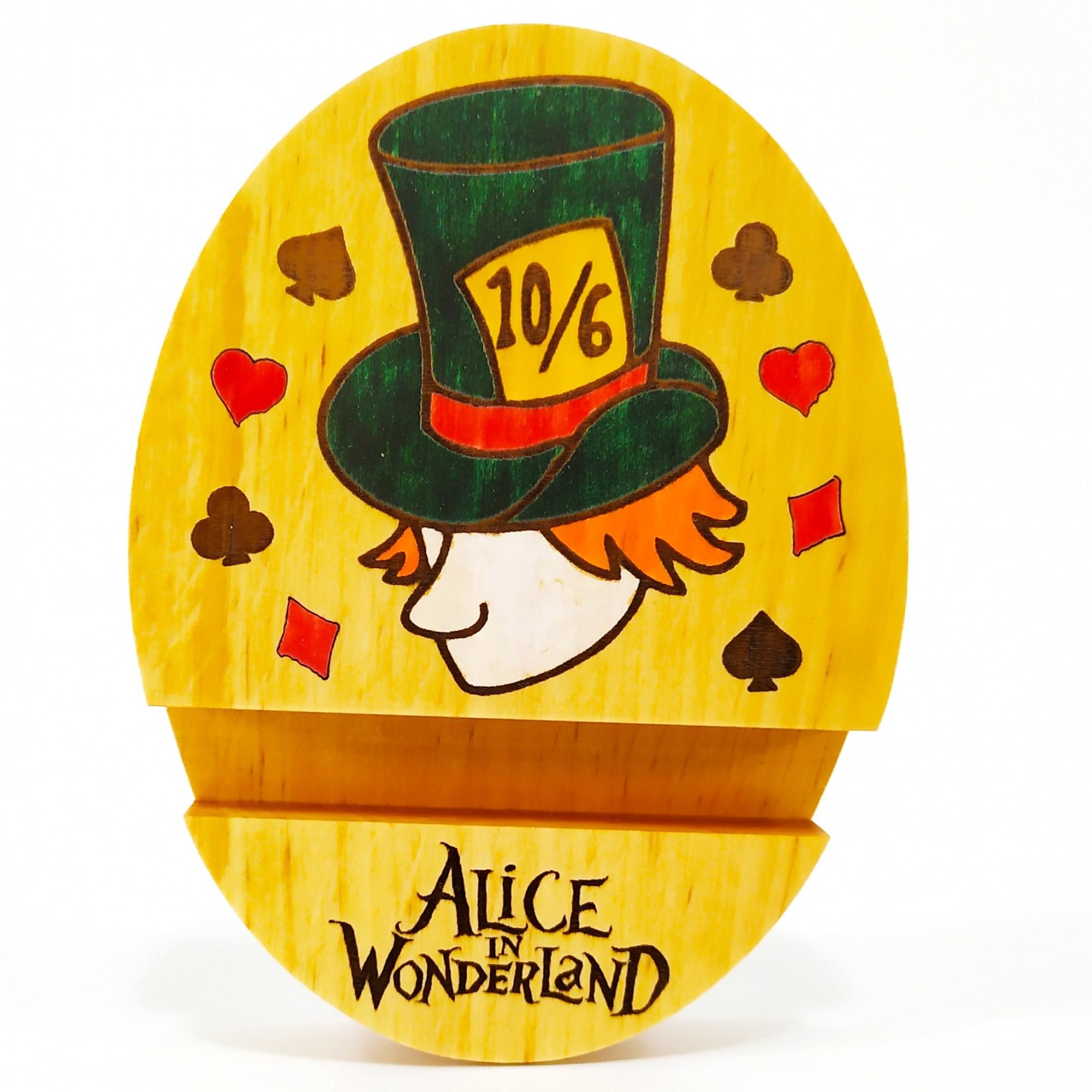 Подставка для смартфона Майстерня містера Томаса Alice in wonderland 9х11 см
