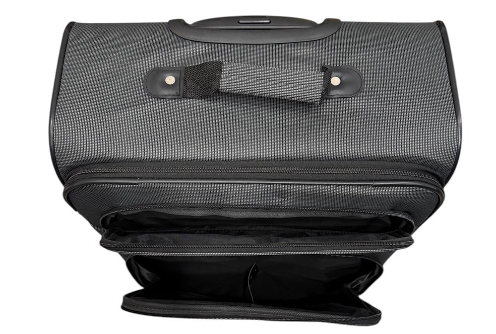 Валіза маленька ручна поклажа TAG JB1001 поліестер S Сірий - фото 6 Валіза маленька ручна поклажа TAG JB1001 поліестер S Сірий - фото 6