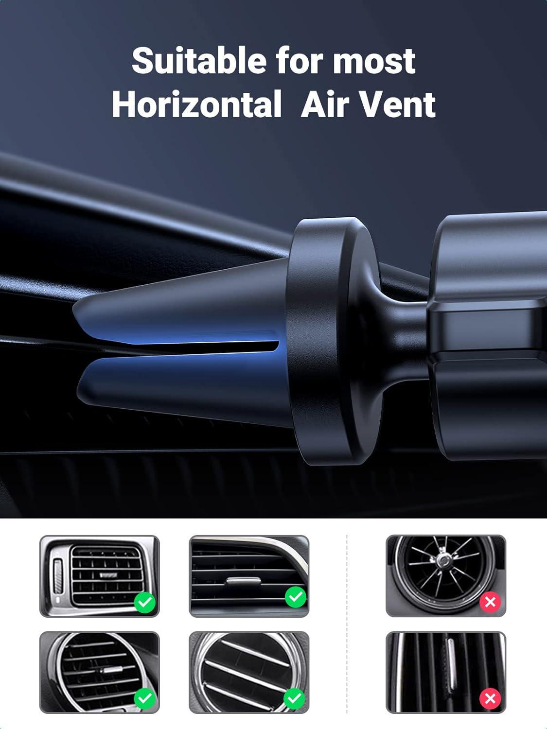 Держатель автомобильный UGREEN 360° Черный (50564) - фото 5 Держатель автомобильный UGREEN 360° Черный (50564) - фото 5