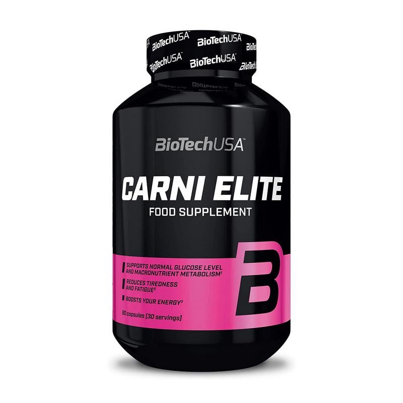 Комплекс с L-карнитином BioTech Carni Elite 90 капс.