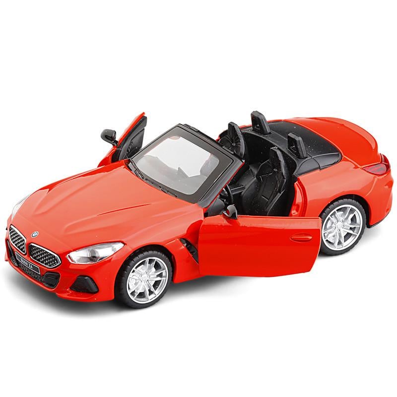 Игрушечная машинка металлическая BMW Z4 M40i Красный (28443461)