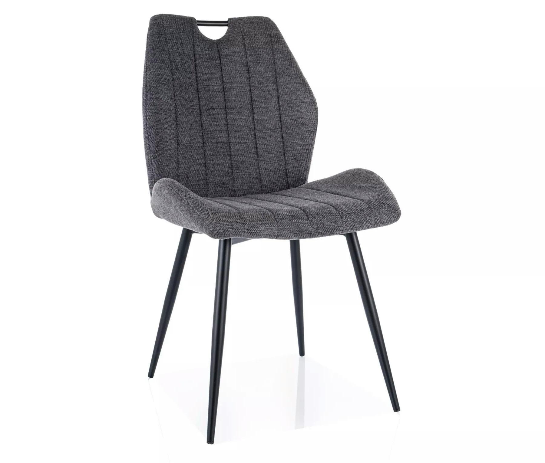 Стул кухонный Signal ARCO BREGO Черный/Серый (15348169)