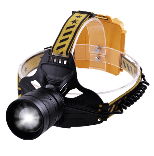 Ліхтар налобний W648-P70 ЗУ micro USB signal light/zoom Box (538588)