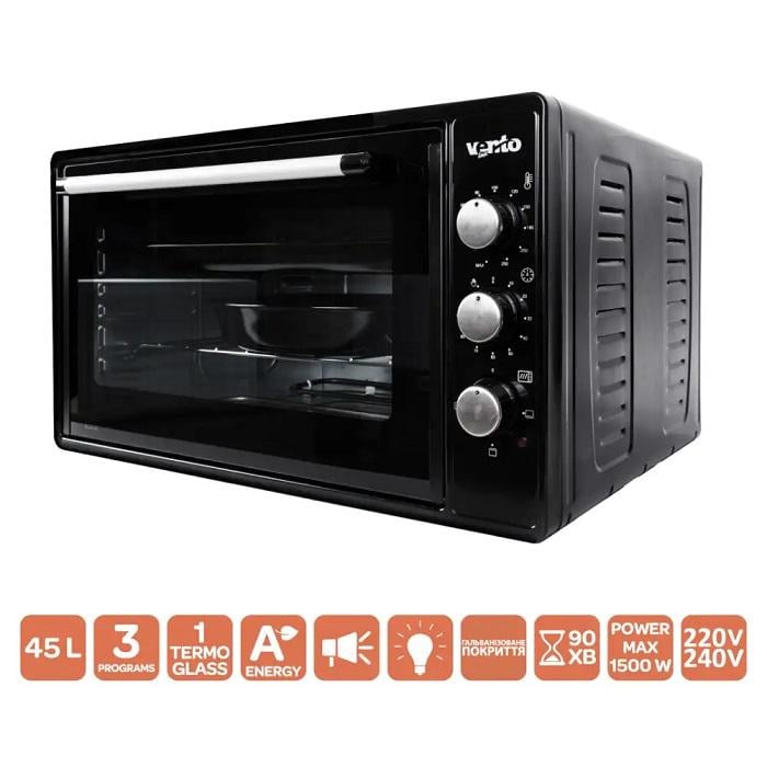 Електрична піч Ventolux MARIA 45 (BK) - фото 2 Електрична піч Ventolux MARIA 45 (BK) - фото 2