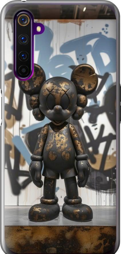 Чехол на Realme 6 Pro Bronze kaws v2 (6098u-1893-42517)