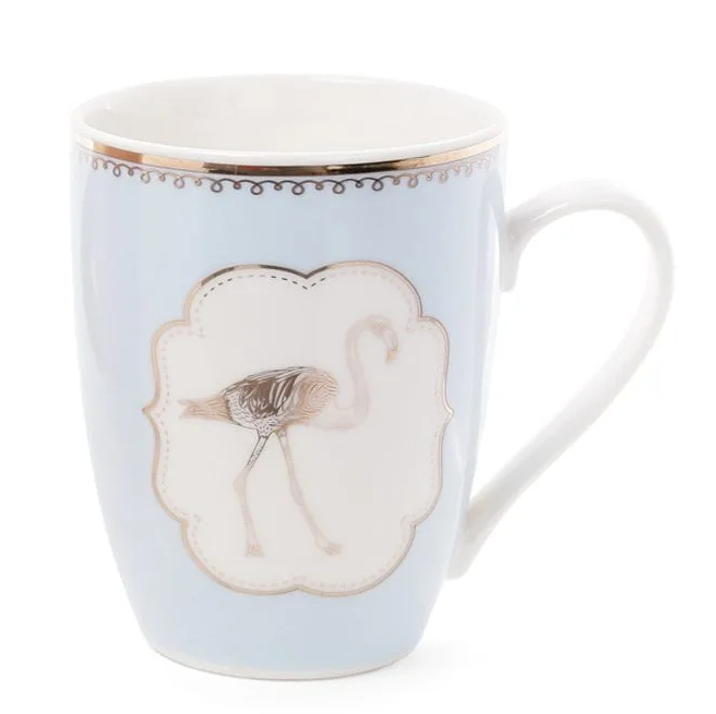Чашка порцелянова Flora Фламінго 0,32 л (31474)