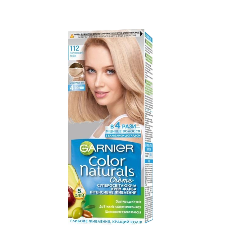 Краска для волос Garnier Color Naturals 112 Очень светлый блонд