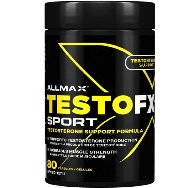 Тестостероновий бустер AllMax Nutrition TestoFX Sport 80 Caps