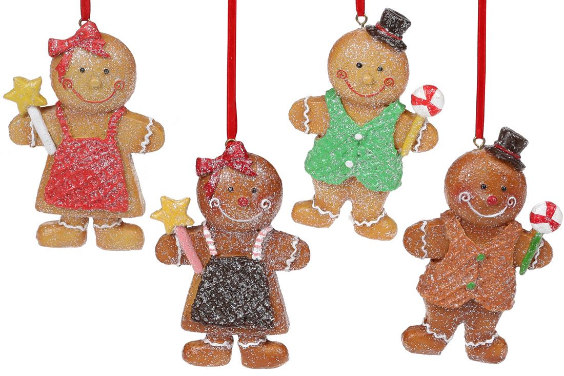 Набор елочных украшений BonaDi 4 шт. (813-124)