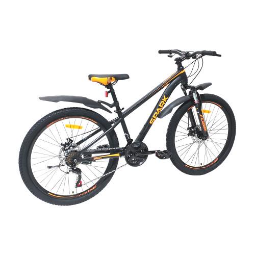 Велосипед Spark JOY колеса 26"/сталева рама 13" Чорно-помаранчевий (26351970) - фото 4