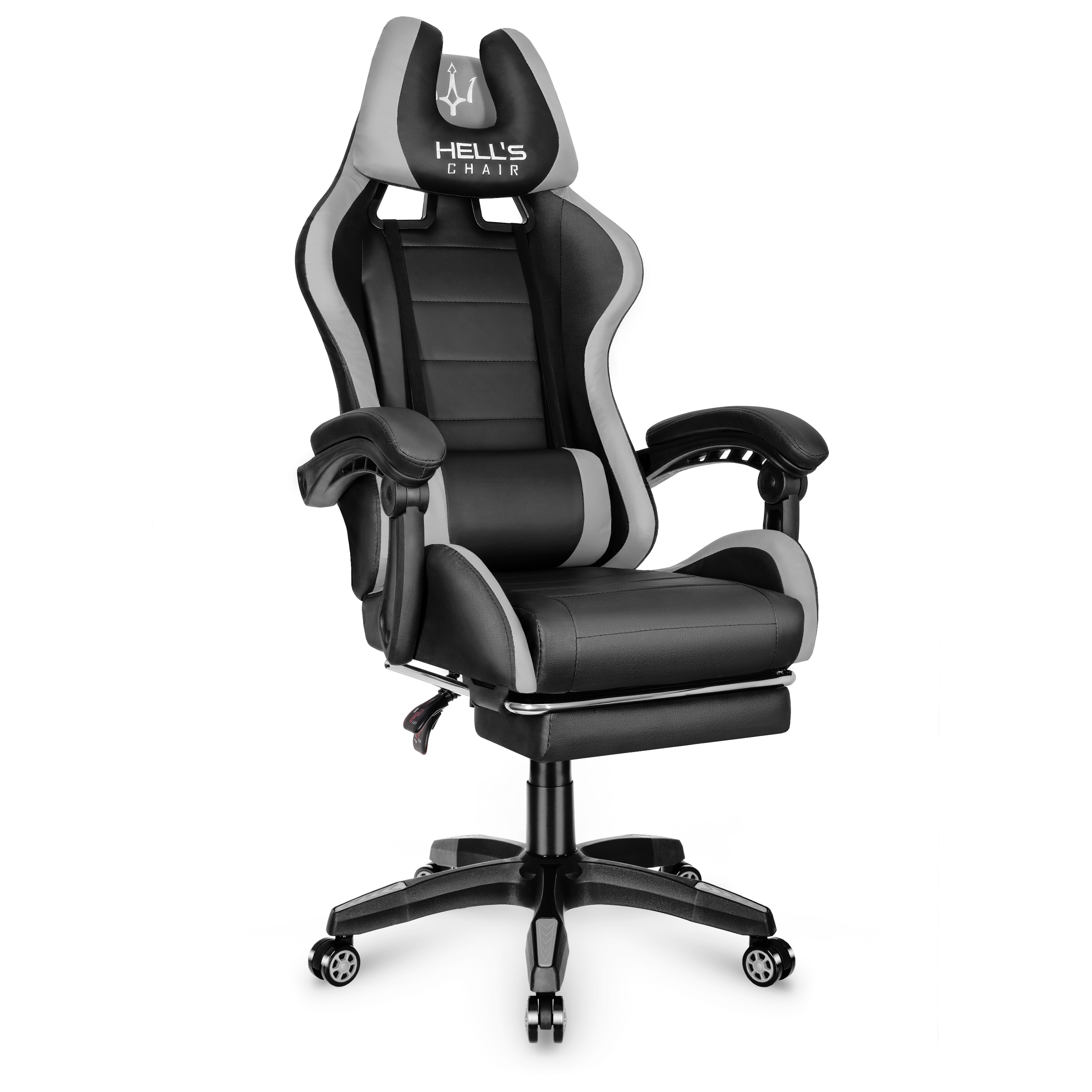 Кресло геймерское HELL'S HC-1039 Plus Grey