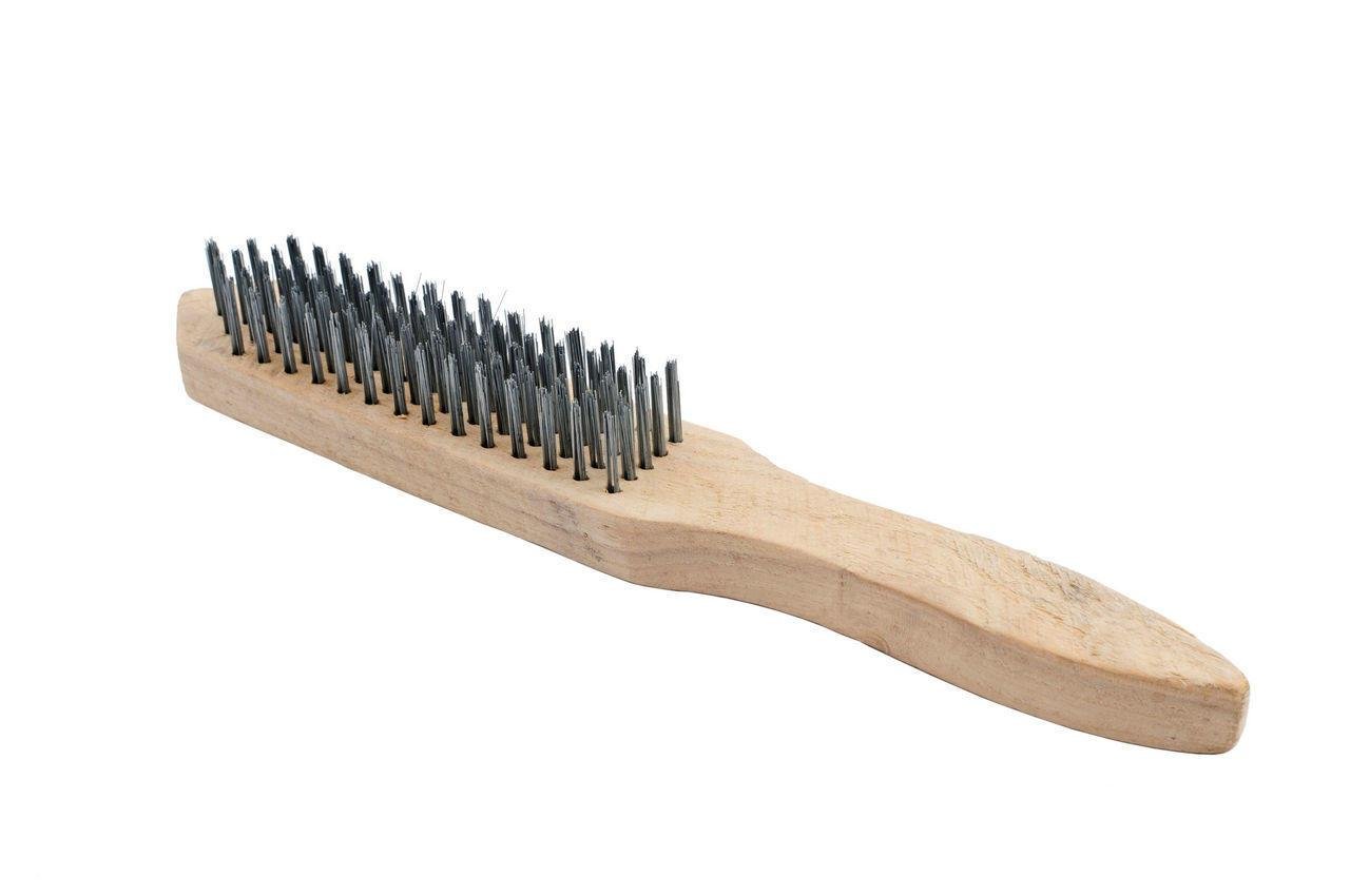 Щетка ручная Intertool 6 рядов дерево (BT-0004)