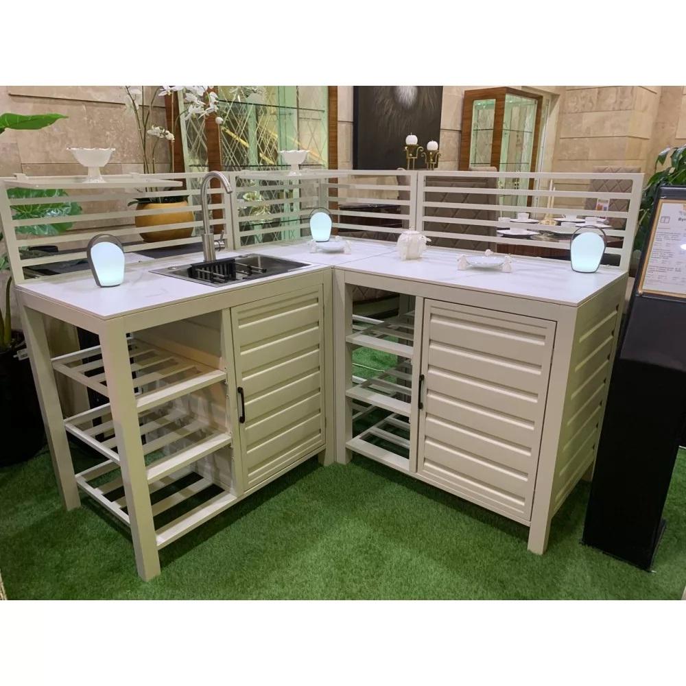 Уличная кухня SKANDI с раковиной, Таупе (SKANDI) - фото 18