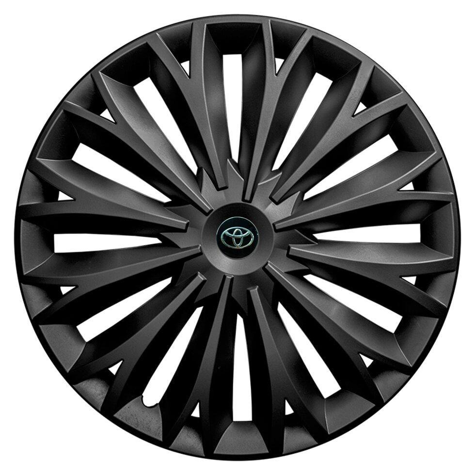 Комплект колпаков JAWOPLAST Sigma R15 для Toyota 4 шт. Black (28434648)