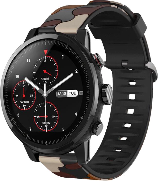 Ремешок Tactic Camouflage для Amazfit Stratos Khaki (32944-17) - фото 1