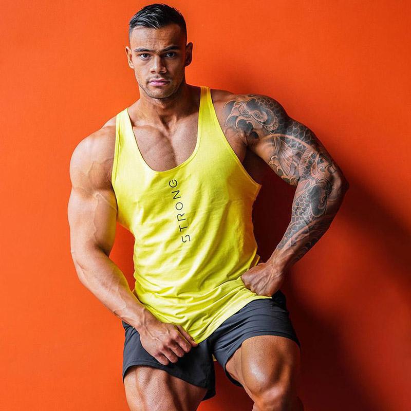 Майка мужская SLW XXL Желтый (6792) Майка мужская SLW XXL Желтый (6792)