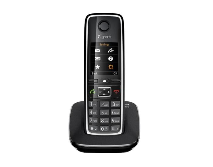 Радіотелефон IP DECT Gigaset C530 IP Black (S30852-H2506-R601) - фото 3