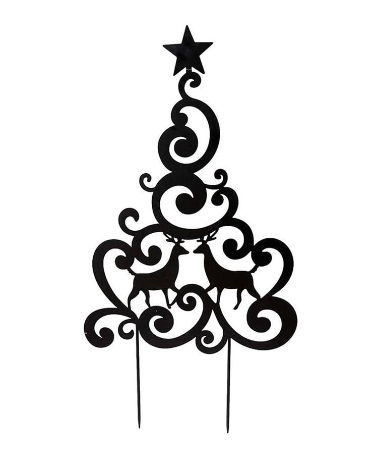 Украшение рождественское NC Home Christmas Tree для сада и двора Черный (110334) - фото 2 Украшение рождественское NC Home Christmas Tree для сада и двора Черный (110334) - фото 2