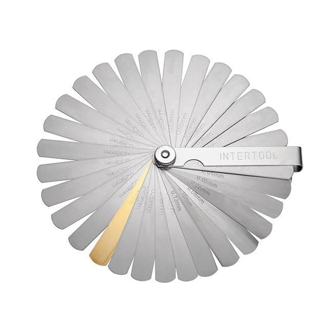 Комплект щупів Intertool AT-0004 0,04-0,88 мм 32 шт. (AT-0004)