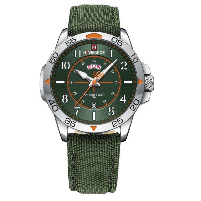 Наручные часы мужские Naviforce Train Green (1698)