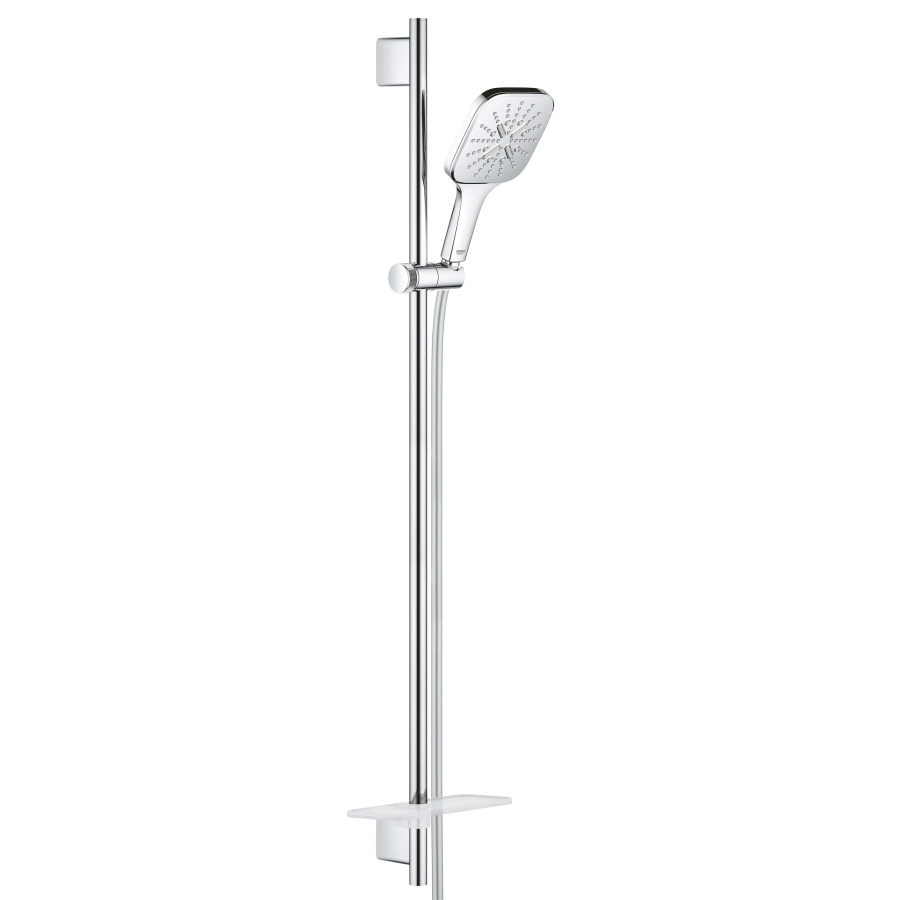 Душевой гарнитур со штангой 3 режима струи Grohe Rainshower SmartActive Chrome (26586000)