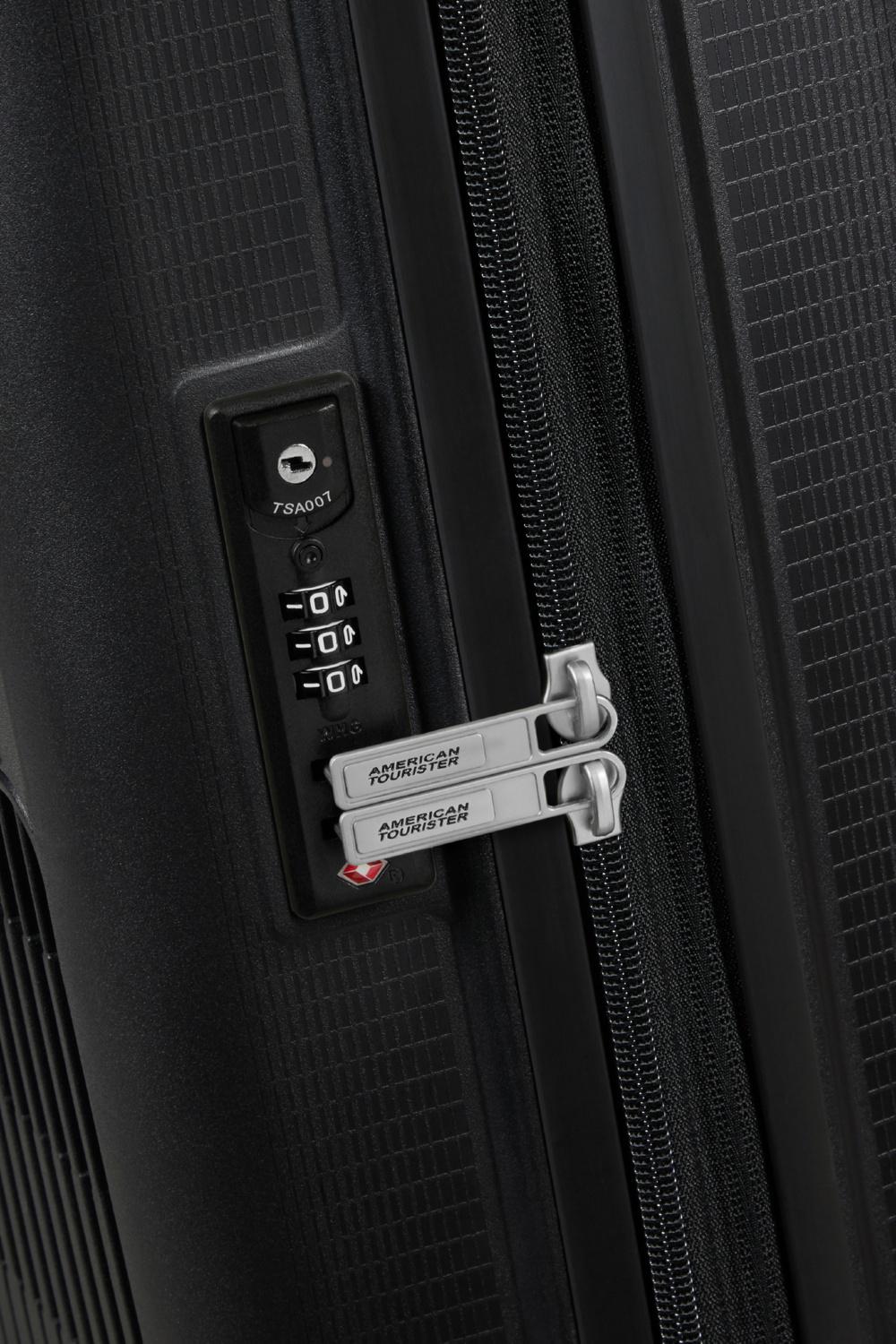 Чемодан American Tourister AEROSTEP 55x40x20/23 см Черный (MD8*09001) - фото 10